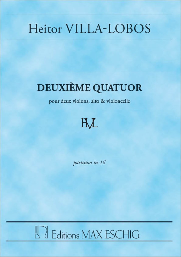 Villa-Lobos Quatuor N 2 Poche